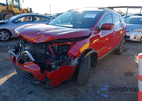 2017 Nissan Rogue Sport Sl z USA, uszkodzony, nr VIN JN1BJ1CR4HW127089